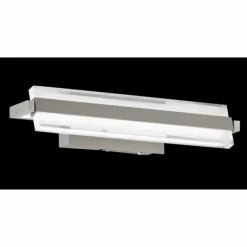 Luminaires Fischer & Honsel Éclairage Led|Applique murale Fischer & Honsel PAROS LED Nickel brillant, 1 lumière, Changeur de couleurs