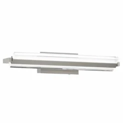 Luminaires Fischer & Honsel Appliques|Applique murale Fischer & Honsel PAROS LED Nickel brillant, 1 lumière, Changeur de couleurs