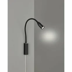 Luminaires Fischer & Honsel Éclairage Led|Applique murale Fischer & Honsel function Sten LED Noir, 1 lumière