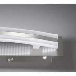 Luminaires Fischer & Honsel Appliques|Applique murale Fischer & Honsel Kos TW LED Nickel mat, 1 lumière