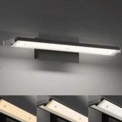 Luminaires Fischer & Honsel Éclairage Led|Applique murale Fischer & Honsel Pare TW LED Noir, 1 lumière