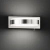 Luminaires Fischer & Honsel Appliques|Applique murale Fischer & Honsel Puk TW LED Nickel mat, 1 lumière