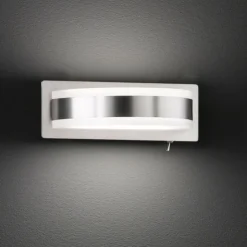 Luminaires Fischer & Honsel Appliques|Applique murale Fischer & Honsel Puk TW LED Nickel mat, 1 lumière