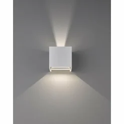Luminaires Fischer & Honsel Éclairage Led|Applique murale Fischer & Honsel Wall LED Blanc, 2 lumières