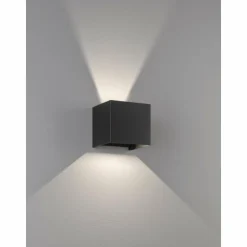 Luminaires Fischer & Honsel Éclairage Led|Applique murale Fischer & Honsel Wall LED Noir, 2 lumières