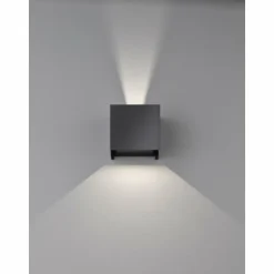 Luminaires Fischer & Honsel Éclairage Led|Applique murale Fischer & Honsel Wall LED Noir, 2 lumières