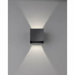 Luminaires Fischer & Honsel Éclairage Led|Applique murale Fischer & Honsel Wall LED Noir, 2 lumières
