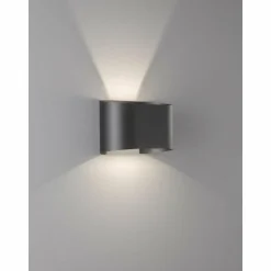 Luminaires Fischer & Honsel Éclairage Led|Applique murale Fischer & Honsel Wall LED Noir, 2 lumières