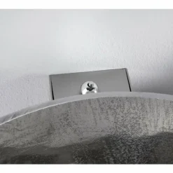 Luminaires Fischer & Honsel Appliques|Éclairage Led|Applique murale Fischer & Honsel Bondy LED Nickel mat, 1 lumière, Changeur de couleurs