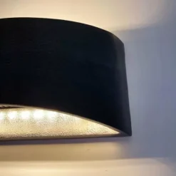 Luminaires Fischer & Honsel Appliques|Applique murale Fischer & Honsel Arles LED Noir, 2 lumières