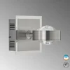 Luminaires Fischer & Honsel Appliques|Applique murale Fischer & Honsel Cluedo LED Nickel mat, 1 lumière