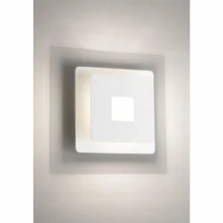 Luminaires Fischer & Honsel Appliques|Applique murale Fischer & Honsel Hennes LED Blanc, 1 lumière