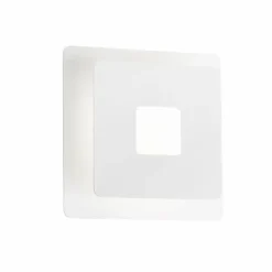 Luminaires Fischer & Honsel Appliques|Applique murale Fischer & Honsel Hennes LED Blanc, 1 lumière