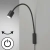 Luminaires Fischer & Honsel Éclairage Led|Applique murale Fischer & Honsel Justi LED Noir, 1 lumière