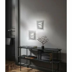 Luminaires Fischer & Honsel Appliques|Applique murale Fischer & Honsel Zuma LED Nickel mat, 1 lumière