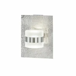 Luminaires Fischer & Honsel Appliques|Applique murale Fischer & Honsel Zuma LED Nickel mat, 1 lumière