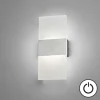 Luminaires Fischer & Honsel Appliques|Applique murale Fischer & Honsel Foder LED Nickel mat, 1 lumière