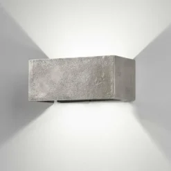 Luminaires Fischer & Honsel Appliques|Applique murale Fischer & Honsel Cog LED Nickel mat, 4 lumières