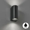 Luminaires Fischer & Honsel Éclairage Led|Applique murale Fischer & Honsel Marlon LED Noir, 2 lumières
