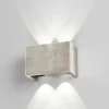 Luminaires Fischer & Honsel Appliques|Applique murale Fischer & Honsel Cog LED Nickel mat, 4 lumières