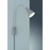 Luminaires Fischer & Honsel Appliques|Applique murale Fischer-Honsel Lolland Gris, 1 lumière