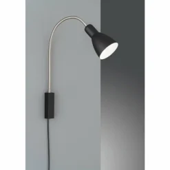 Luminaires Fischer & Honsel Appliques|Applique murale Fischer-Honsel Lolland Noir, 1 lumière
