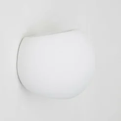 hofstein Appliques|Applique murale Flot Blanc, 1 lumière