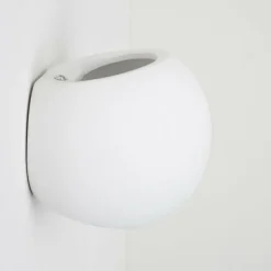 hofstein Appliques|Applique murale Flot Blanc, 1 lumière