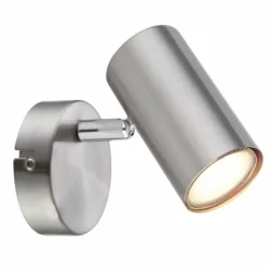 Luminaires Globo Lighting Spots Et Projecteurs|Applique murale Globo ALLVI Nickel mat, 1 lumière