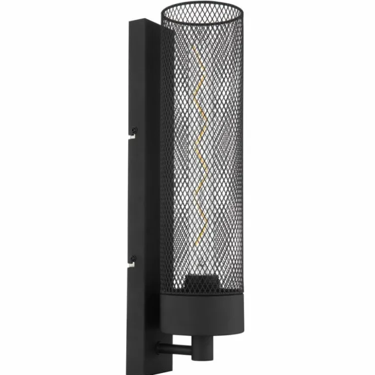 Luminaires Globo Lighting Appliques|Applique murale Globo HANS Noir, 1 lumière