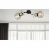Luminaires Globo Lighting Appliques|Applique murale Globo LALLY Laiton, Noir, 2 lumières