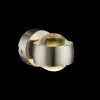 Luminaires Globo Lighting Éclairage Led|Applique murale Globo LED Nickel mat, 2 lumières