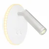 Luminaires Globo Lighting Éclairage Led|Applique murale Globo MANY LED Nickel mat, Blanc, 1 lumière