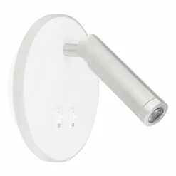 Luminaires Globo Lighting Éclairage Led|Applique murale Globo MANY LED Nickel mat, Blanc, 1 lumière