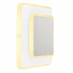 Luminaires Globo Lighting Éclairage Led|Applique murale Globo MANY LED Nickel mat, Blanc, 1 lumière