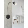 Luminaires Globo Lighting Appliques|Applique murale Globo MILLY Noir, 1 lumière