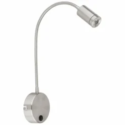 Luminaires Globo Lighting Éclairage Led|Applique murale Globo MILLY LED Nickel mat, 1 lumière