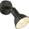 Luminaires Globo Lighting Spots Et Projecteurs|Applique murale Globo NAMUS Noir, 1 lumière