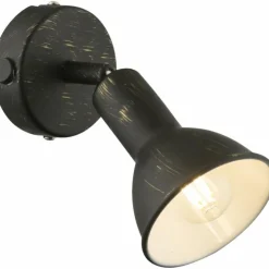 Luminaires Globo Lighting Spots Et Projecteurs|Applique murale Globo NAMUS Noir, 1 lumière