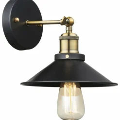 Luminaires Globo Lighting Appliques|Applique murale Globo Noir, 1 lumière