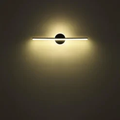 Applique murale Globo PEPE LED Noir, 1 lumière