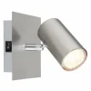 Luminaires Globo Lighting Appliques|Applique murale Globo ROBBY Nickel mat, 1 lumière