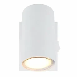 Luminaires Globo Lighting Spots Et Projecteurs|Applique murale Globo ROBBY Chrome, Blanc, 1 lumière