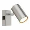 Luminaires Globo Lighting Spots Et Projecteurs|Applique murale Globo ROBBY Nickel mat, 1 lumière