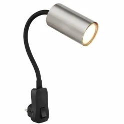 Luminaires Globo Lighting Appliques|Applique murale Globo ROBBY Noir, 1 lumière