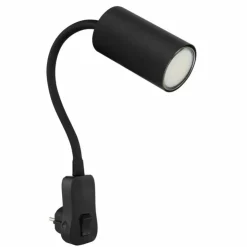 Luminaires Globo Lighting Appliques|Applique murale Globo ROBBY Noir, 1 lumière