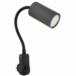Luminaires Globo Lighting Appliques|Applique murale Globo ROBBY Noir, 1 lumière