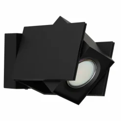 Luminaires Globo Lighting Spots Et Projecteurs|Applique murale Globo RORY Noir, 1 lumière