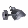 Luminaires Globo Lighting Spots Et Projecteurs|Applique murale Globo STRAMET Noir, 1 lumière