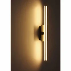 Luminaires Globo Lighting Appliques|Applique murale Globo VIGGO LED Aluminium, Noir, 1 lumière